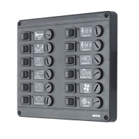 PRODUCT IMAGE: SWITCH PANEL 12FUSE VETUS